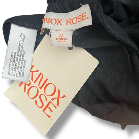 Knox Rose embroidered summer halter top NEW - Picture 7 of 7